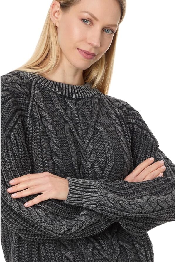 Women's Frankie Cable Sweater - Image 2